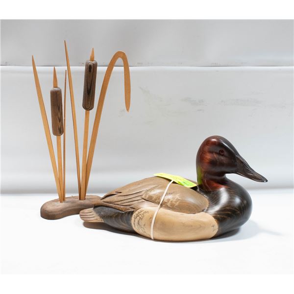 BIG SKY CARVERS WOOD DUCK DECOY 6/26