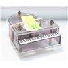 Image 1 : SANKYO VINTAGE CLEAR LUCITE GRAND PIANO MUSIC