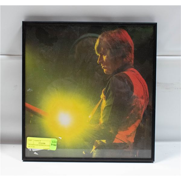 FRAMED LED ZEPPELIN CONCERT PICTURE