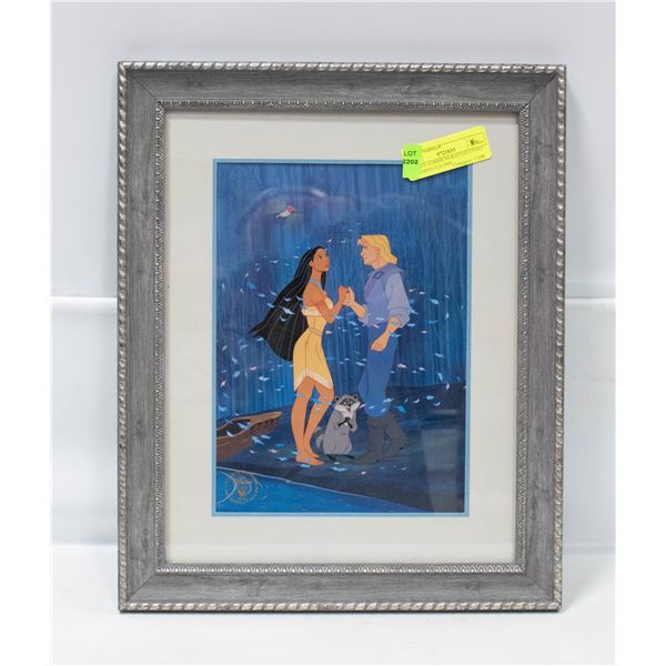 DISNEY COMMEMORATIVE LITHO – POCOHONTUS 1995