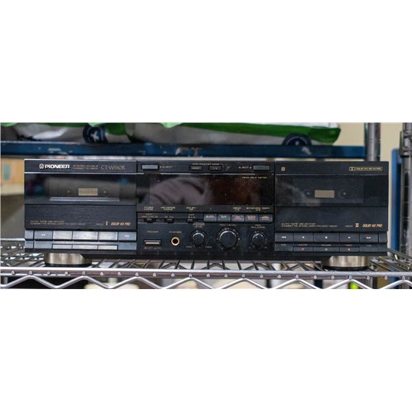 PIONEER CT-W910R STEREO DOUBLE