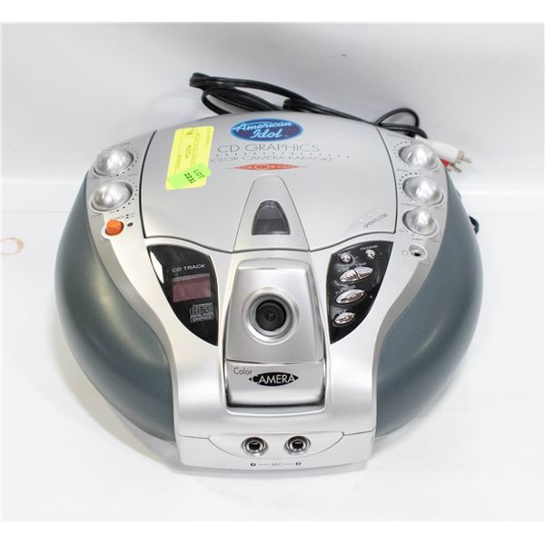 AMERICAN IDOL CD+G COLOR CAMERA