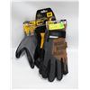 Image 1 : 3 PAIRS OF WORK GLOVES SIZE LARGE