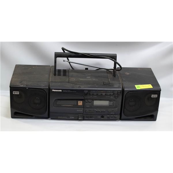 PANASONIC TAPE CASSETTE PLAYER