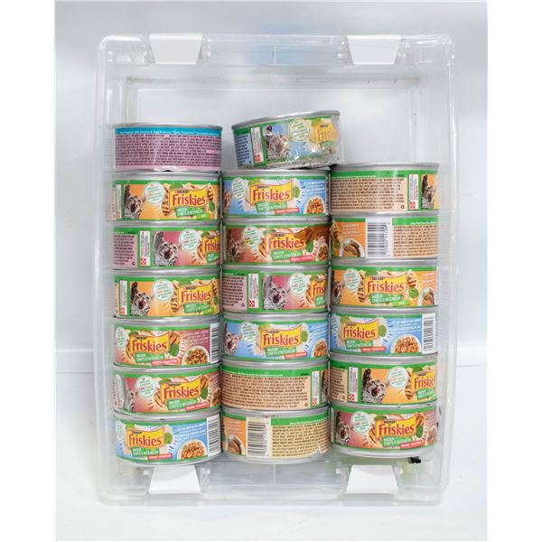 20 FRISKIES CAT FOOD ASSORTED FLAVOURS
