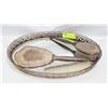 Image 1 : SILVER HAIRBRUSH, COMB AND MIRRIOR 16``W X 12``H