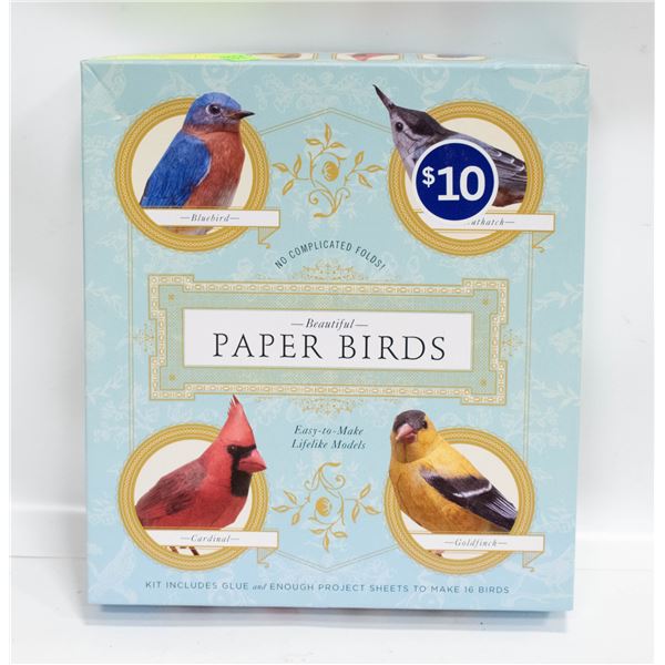 NEW DIY PAPER BIRD