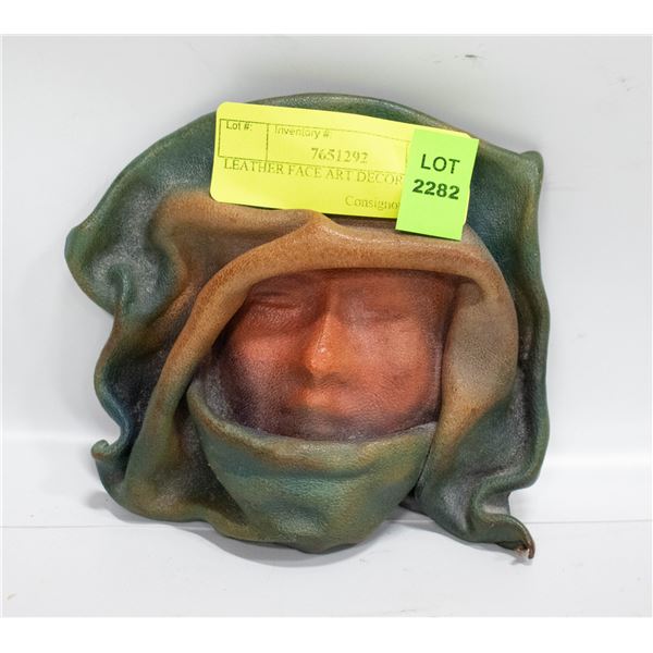 LEATHER FACE ART DECOR