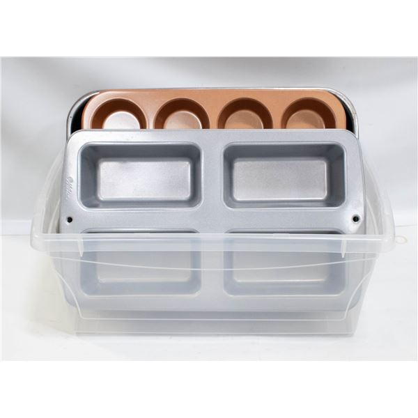 LOT OF VARIOUS BAKEWARE