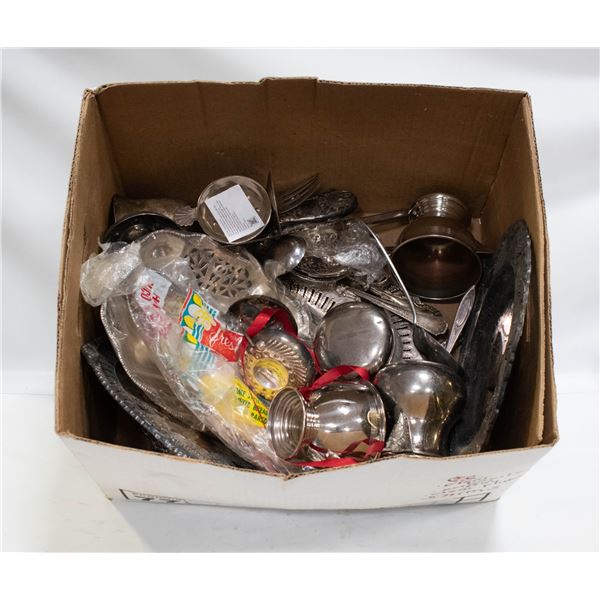 LOT OF ELECTROPLATED SILVER