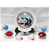 Image 1 : 3D PANDA DECOR PLATE WITH STAND/HOLDER +