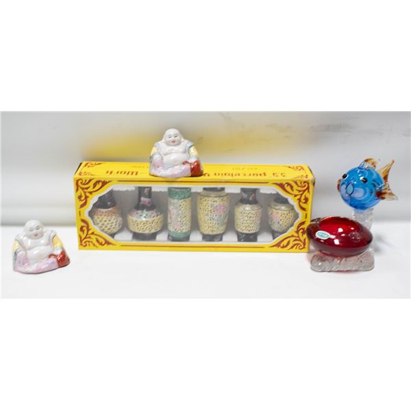 ESTATE DECOR INCLUDING UNOPENED 6PK