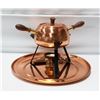 Image 1 : FONDUE SET (COPPER)