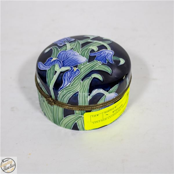 VINTAGE CLOISINNE TRINKET BOX