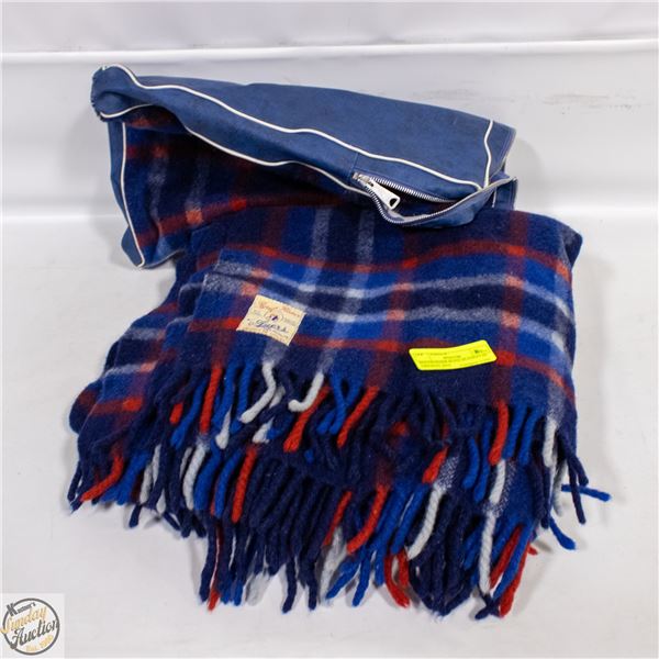 ROUGH RIDER WOOL BLANKET IN ORIGINAL BAG