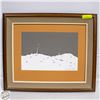 Image 1 : PAINTING WINTER NEW MEXICO DATE 1964 25X20