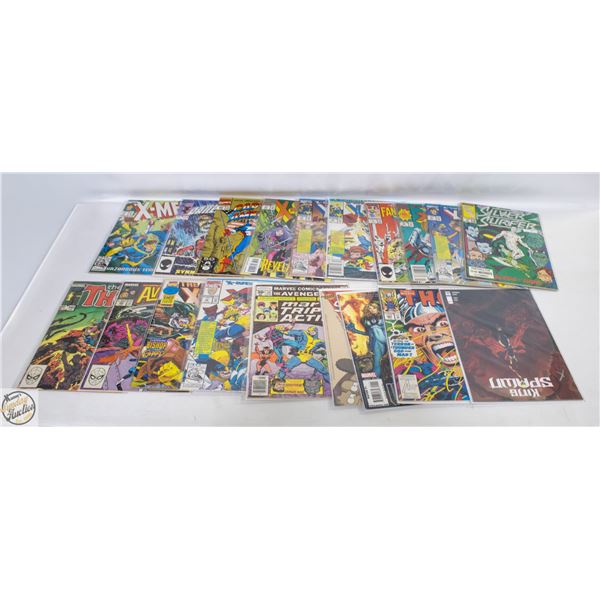 LOT OF 20 COLLECTOR COMICS