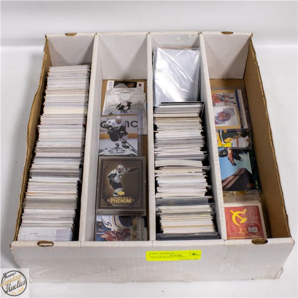 BOX OF HOCKEY CARDS