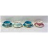 Image 1 : LOT OF AYNSLEY TEA CUPS WITH MATCHING SAUCERS