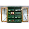 Image 1 : WALLMOUNT DISPLAY CABINET WITH HOTWHEELS DIECASTS