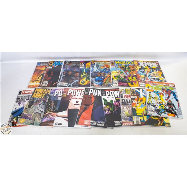 LOT OF 20 COLLECTOR COMICS