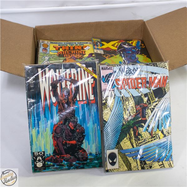 OLD USED COMICS, MARVEL, DC, OTHERS, 150 TITLES