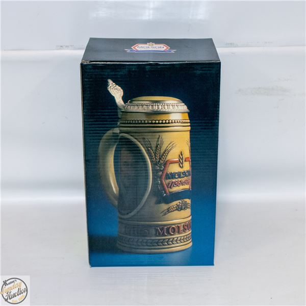 MOLSON 1786-1986 COLLECTOR STEIN IN BOX