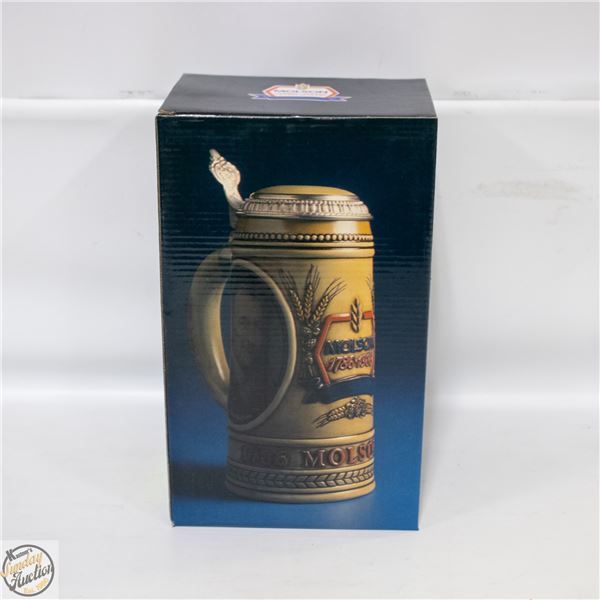 MOLSON 1786-1986 COLLECTOR STEIN IN BOX