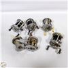 Image 1 : 6 ASSORTED FISHING REELS