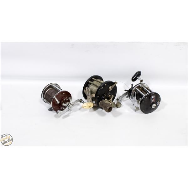 3 PENN FISHING REELS