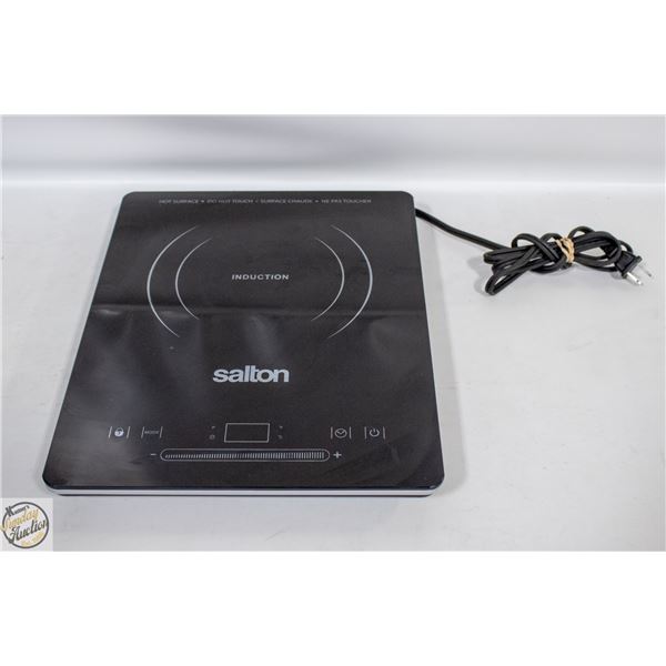 SALTON INDUCTION COOKTOP - WORKING