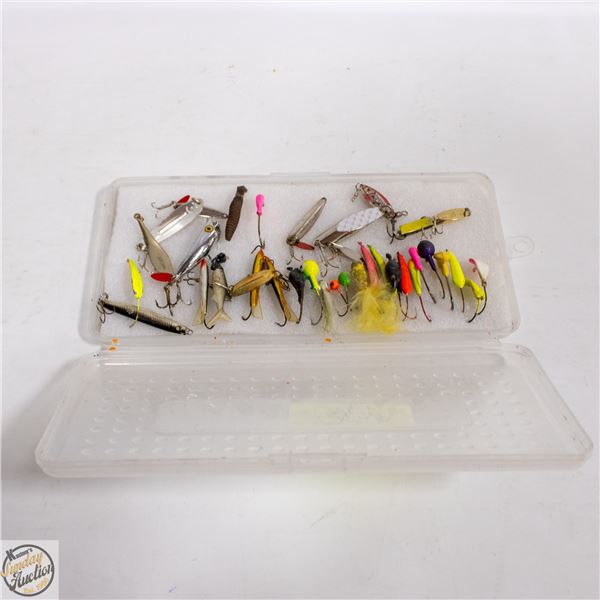 LOT OF SMALL ICE FISHING JIGS