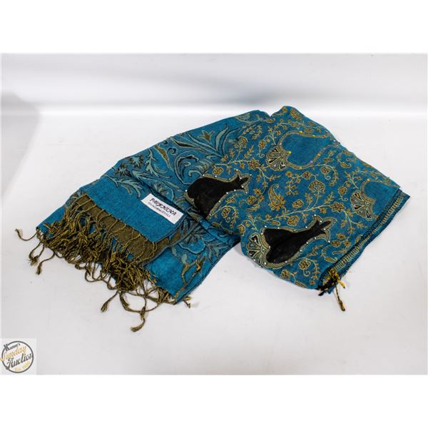 WOMEN'S BOHO/TAPESTRY SCARVES ASSORTED