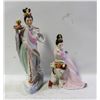 Image 1 : 2 VINTAGE MADE IN CHINA LADY FIGURINES