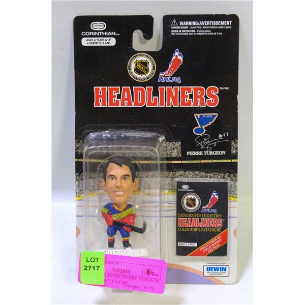 NHL HEADLINERS PIERRE TURGEON 1997 HOCKEY FIGURE
