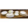 Image 1 : VINTAGE LIMOGES CHINA GOLD SET 10 LARGE PLATES +