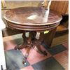 Image 1 : ANTIQUE VICTORIAN WOOD PARLOR TABLE ON