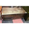 Image 1 : VINTAGE WOOD CHEST