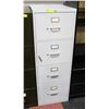 Image 1 : 4 DRAWER GREY FILE CABINET