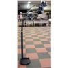 Image 1 : BLACK MARBLE BASE FLOOR LAMP 5 MOVABLE LAMP