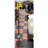 Image 1 : BLACK BOWL TOP FLOOR LAMP 72" TALL