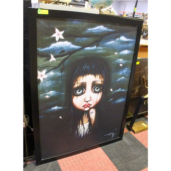 51 X 39 FRAMED PRINT OF “SAKURA” BY