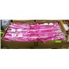 Image 1 : CASE OF 25 TWIRLING BATON CARRY-ALL BAGS - PINK