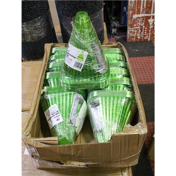 CASE OF 12 X 30 PACKS WITH GARDEN CLOCHES