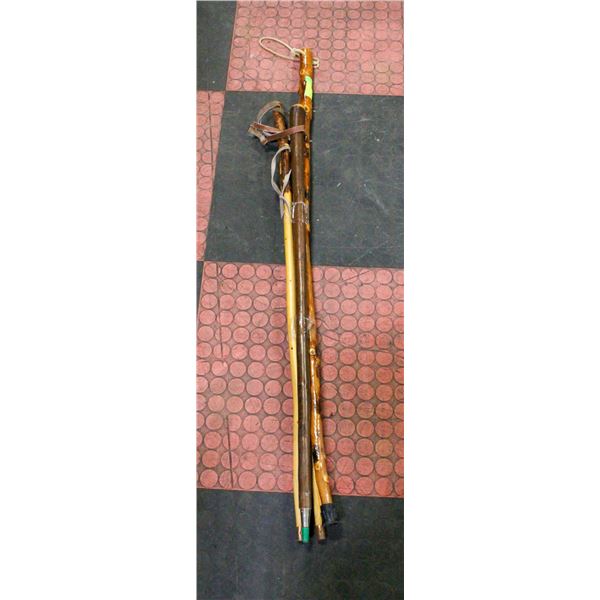 LOT OF WALKING STICKS