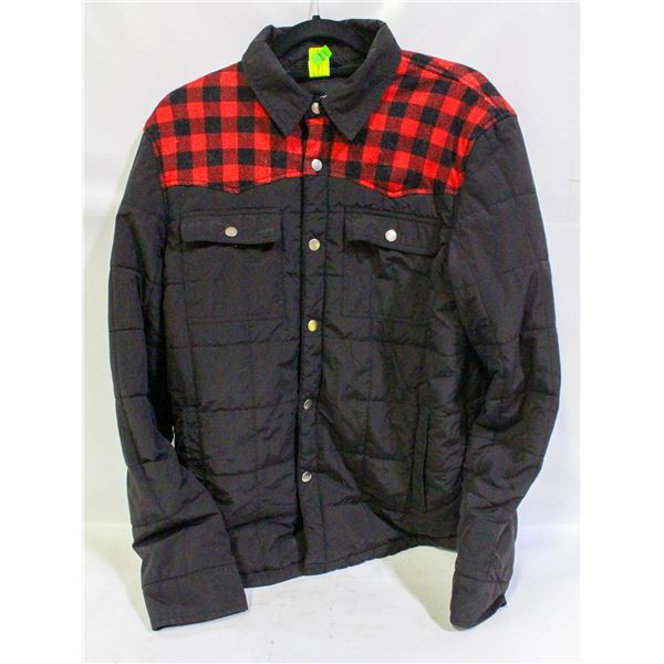 ESTATE ASOS LADIES BUTTON UP PLAID/BLACK