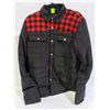 Image 1 : ESTATE ASOS LADIES BUTTON UP PLAID/BLACK