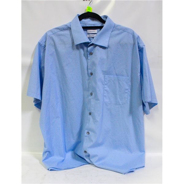 ESTATE CALVIN KLEIN MENS S/S DRESS SHIRT