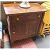 Image 1 : VINTAGE WOOD CABINET