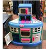 Image 1 : PLASTIC PLAY KITCHEN (31 INCH W, 39 INCH H)